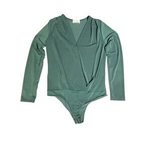 Kaileigh Emerald Green Body Suit size Medium